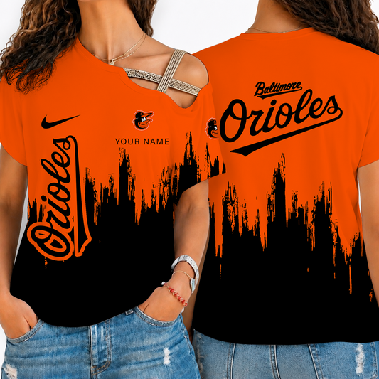 [HOMERUN DEAL] NEW CUSTOMIZED MLB25 BOS BALTIMORE ORIOLES SHOULDER SHIRT