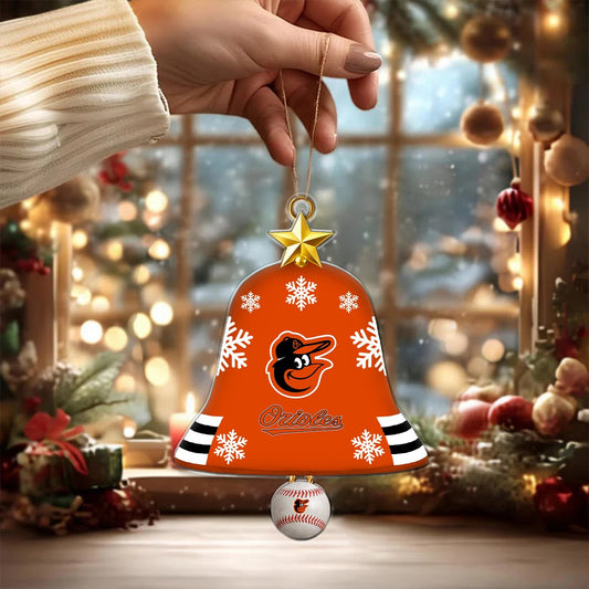[HOMERUN DEAL] NEW CUSTOMIZED MLB25 BOS BALTIMORE ORIOLES CHRISTMAS ACRYLIC ORNAMENT
