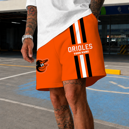[HOMERUN DEAL] NEW PREMIUM MLB25 BOS BALTIMORE ORIOLES SHORT PANTS
