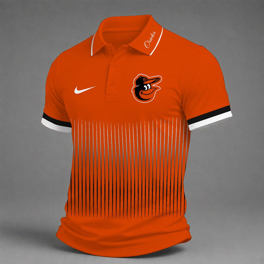 [HOMERUN DEAL] NEW CUSTOMIZED MLB25 BOS BALTIMORE ORIOLES POLO SHIRT