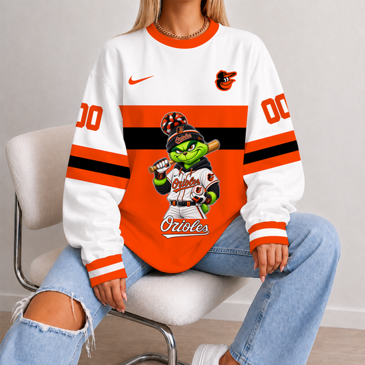 [HOMERUN DEAL] NEW CUSTOMIZED MLB25 BOS BALTIMORE ORIOLES UNISEX SWEATSHIRT