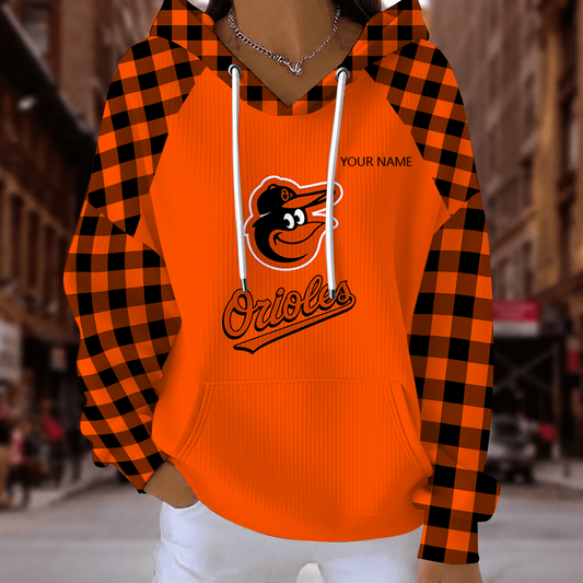 [HOMERUN DEAL] NEW CUSTOMIZED MLB25 BOS BALTIMORE ORIOLES RIBBED HOODIE & SWEATSHIRT