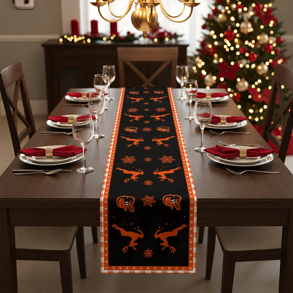 [HOMERUN DEAL] NEW CUSTOMIZED MLB25 BOS BALTIMORE ORIOLES TABLE RUNNER