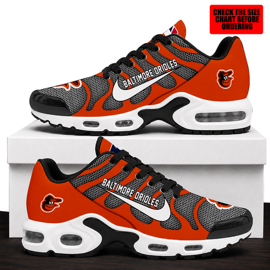 [HOMERUN DEAL] NEW CUSTOMIZED MLB25 BOS BALTIMORE ORIOLES AIR MAX PLUS SNEAKERS