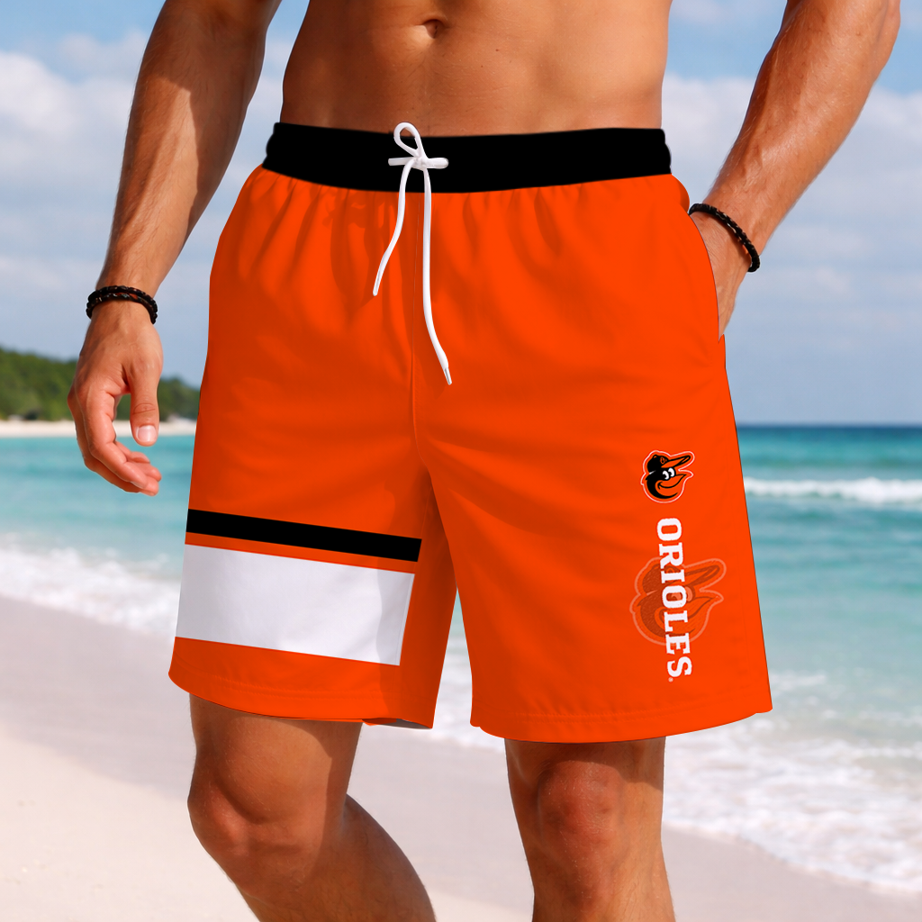 [HOMERUN DEAL] NEW PREMIUM MLB25 BOS BALTIMORE ORIOLES BASEBALL SHORT PANTS