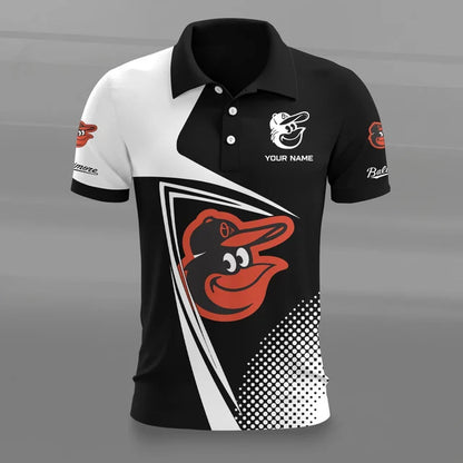 [HOMERUN DEAL] NEW CUSTOMIZED MLB25 BOS BALTIMORE ORIOLES POLO SHIRT