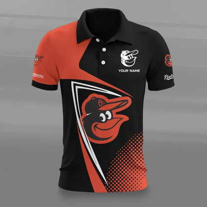 [HOMERUN DEAL] NEW CUSTOMIZED MLB25 BOS BALTIMORE ORIOLES POLO SHIRT
