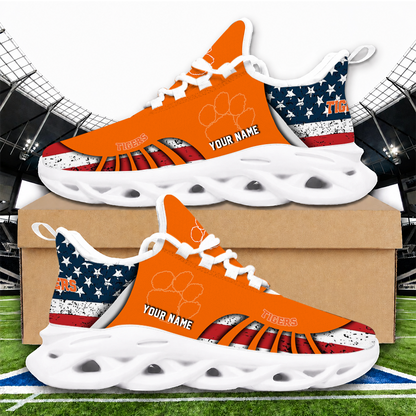 [HOMERUN DEAL] NEW CUSTOMIZED NCAA CWS25 CST CLEMSON TIGERS UNISEX CLUNKY SNEAKERS