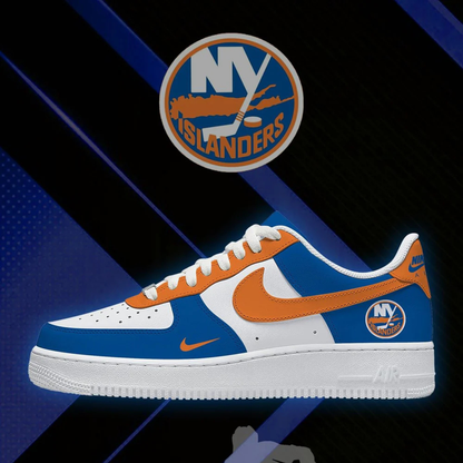 [PUCK DROP DEAL] NEW CUSTOMIZED NHL25 NYI NEW YORK ISLANDERS AF1 SHOES