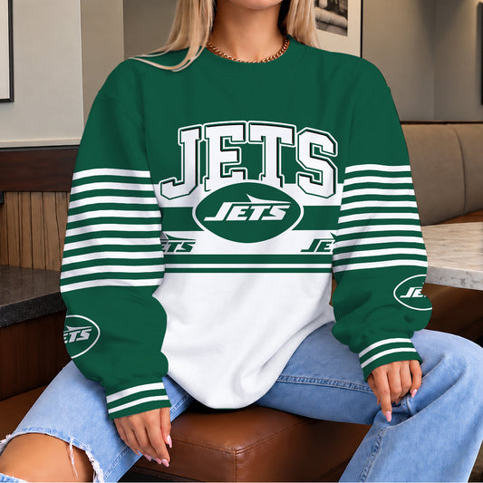 [TOUCHDOWN DEAL] NEW CUSTOMIZED NFL25 NYJ THE JETS UNISEX SWEATSHIRT