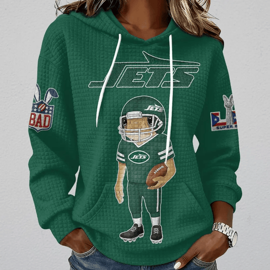 [TOUCHDOWN DEAL] NEW CUSTOMIZED NFL25 NYJ NEW YORK JETS UNISEX HOODED SWEATSHIRT