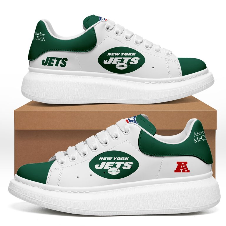 [TOUCHDOWN DEAL] NEW CUSTOMIZED NFL25 NYJ NEW YORK JETS MCQUEEN SHOES