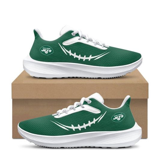 [TOUCHDOWN DEAL] NEW CUSTOMIZED NFL25 NYJ NEW YORK JETS ROAD RUNNING SHOES