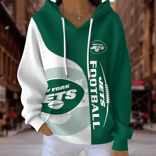 [TOUCHDOWN DEAL] NEW CUSTOMIZED NFL25 NYJ NEW YORK JETS RIBBED HOODIE & SWEATSHIRT