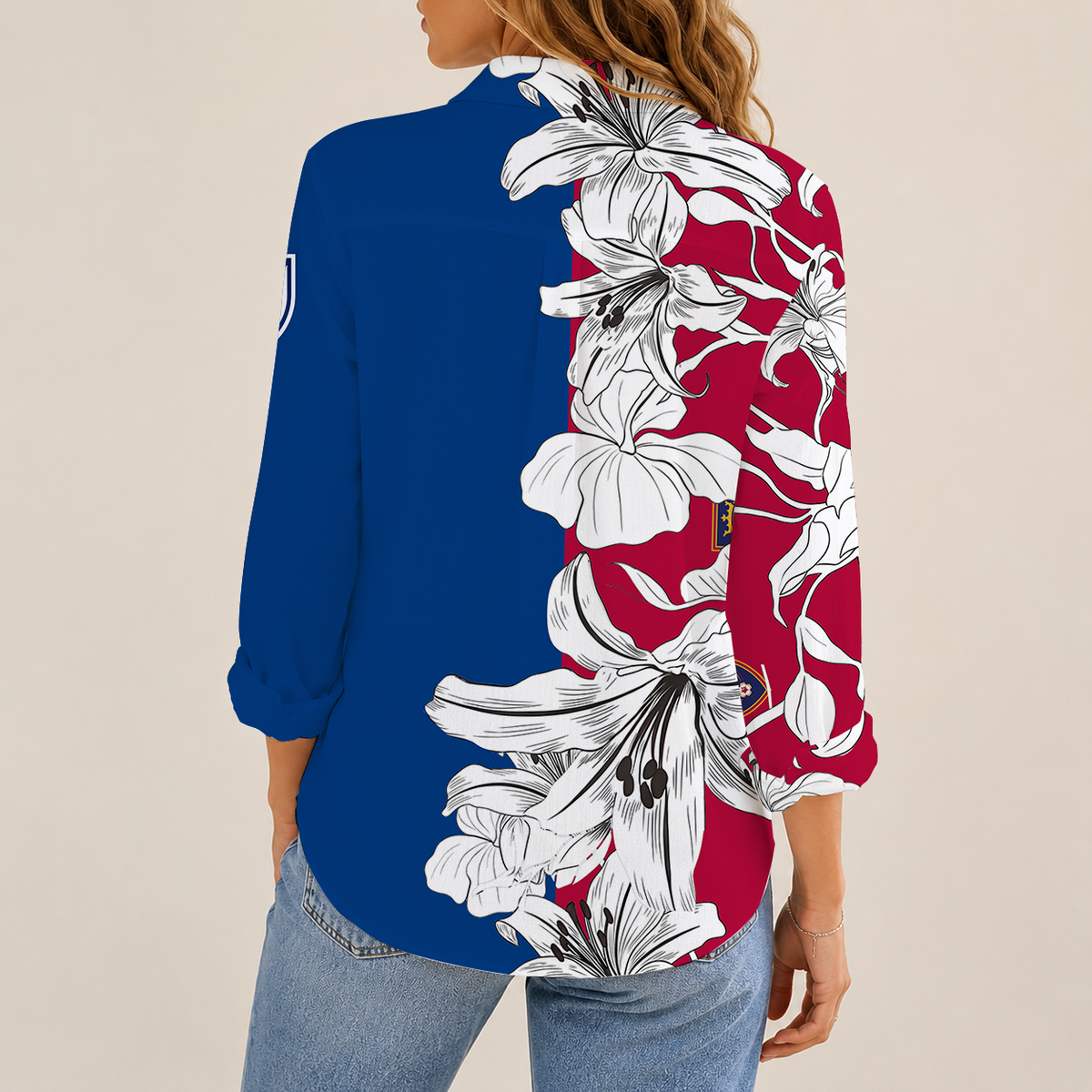 [GOAL DEAL] NEW CUSTOMIZED MLS25 RSL REAL SALT LAKE WOMEN CASUAL SHIRT
