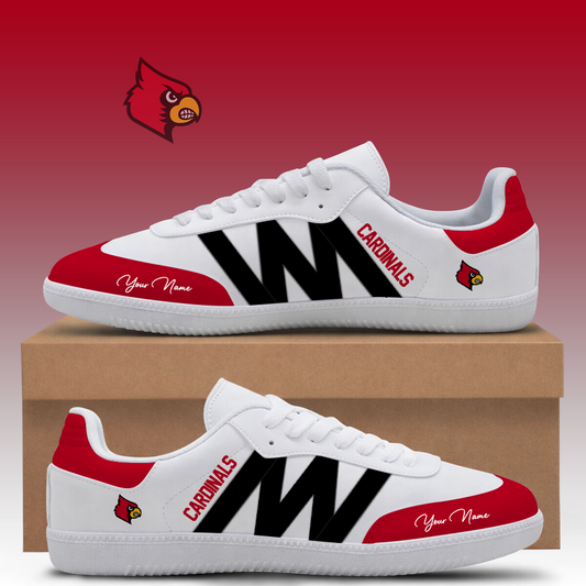 [SLAM DUNK DEAL] NEW CUSTOMIZED NCAA MAM25 ULC LOUISVILLE CARDINALS CLASSIC SNEAKERS