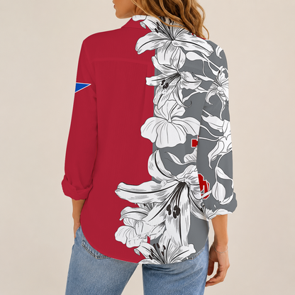 [TOUCHDOWN DEAL] NEW CUSTOMIZED NCAA FBS25 UTU UTAH UTES WOMEN CASUAL SHIRT