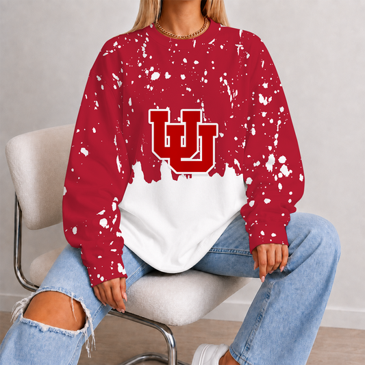 [TOUCHDOWN DEAL] NEW CUSTOMIZED NCAA FBS25 UTU UTAH UTES UNISEX SWEATSHIRT