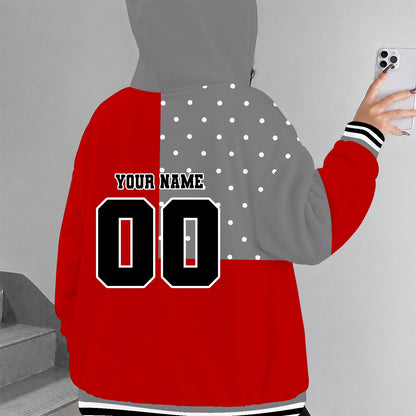 [TOUCHDOWN DEAL] NEW CUSTOMIZED NCAA FBS25 UTU UTAH UTES ZIP HOODIE
