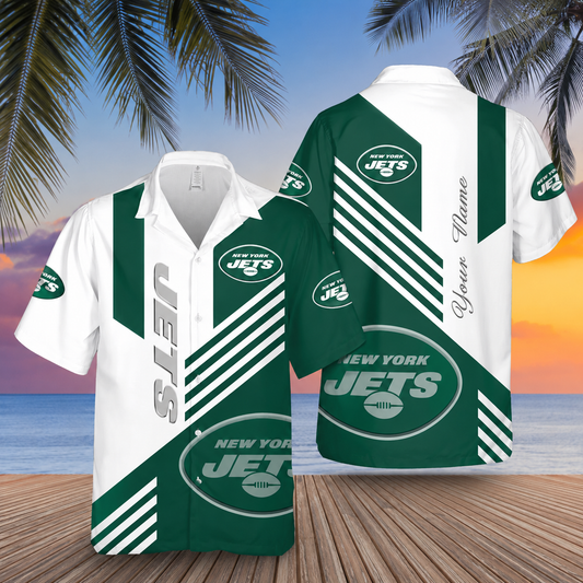 [TOUCHDOWN DEAL] NEW CUSTOMIZED NFL25 NYJ NEW YORK JETS UNISEX HAWAIIAN SHIRT