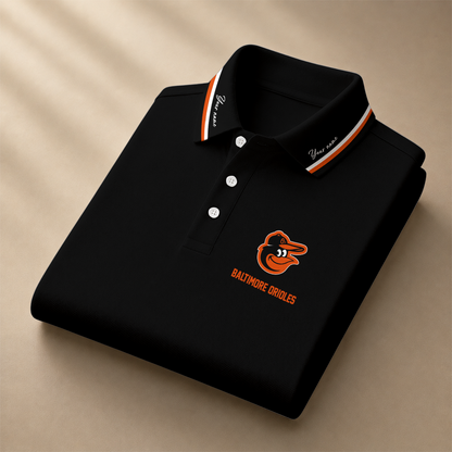 [HOMERUN DEAL] NEW CUSTOMIZED MLB25 BOS BALTIMORE ORIOLES POLO SHIRT