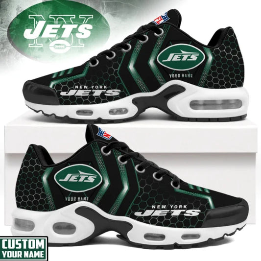 [TOUCHDOWN DEAL] NEW CUSTOMIZED NFL25 NYJ NEW YORK JETS AIR MAX PLUS SNEAKERS