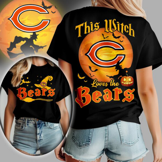[TOUCHDOWN DEAL] NEW CUSTOMIZED NFL26 CCB CHICAGO BEARS  HALLOWEEN T-SHIRT, HOODIE & ZIP HOODIE