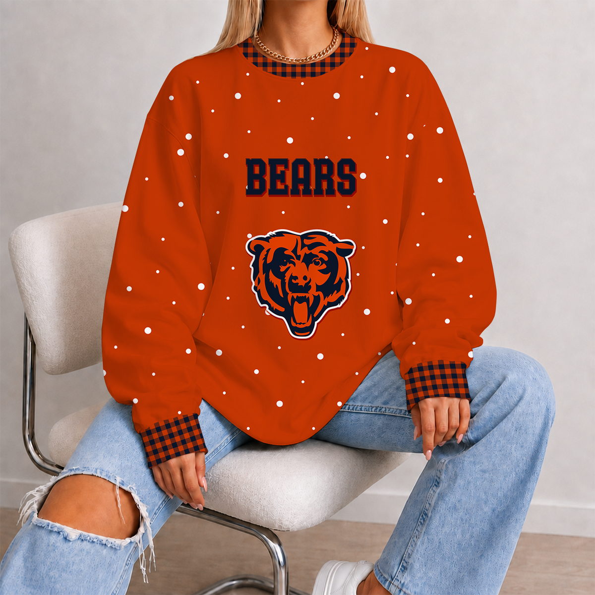 [TOUCHDOWN DEAL] NEW CUSTOMIZED NFL26 CCB CHICAGO BEARS UNISEX SWEATSHIRT
