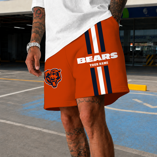 [TOUCHDOWN DEAL] NEW CUSTOMIZED NFL26 CCB CHICAGO BEARS SHORT PANTS