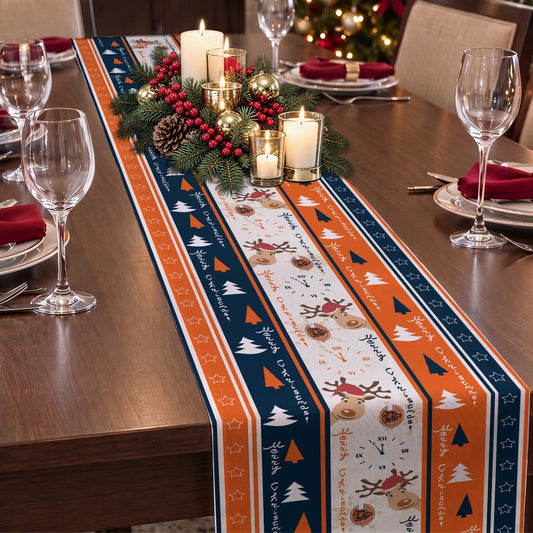 [TOUCHDOWN DEAL] NEW CUSTOMIZED NFL26 CCB CHICAGO BEARS TABLE RUNNER