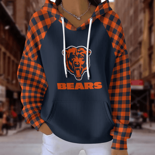 [TOUCHDOWN DEAL] NEW CUSTOMIZED NFL26 CCB CHICAGO BEARS RIBBED HOODIE & SWEATSHIRT