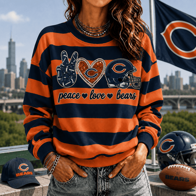 [TOUCHDOWN DEAL] NEW CUSTOMIZED NFL26 CCB CHICAGO BEARS UNISEX SWEATSHIRT