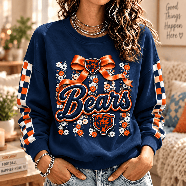 [TOUCHDOWN DEAL] NEW CUSTOMIZED NFL26 CCB CHICAGO BEARS  UNISEX SWEATSHIRT