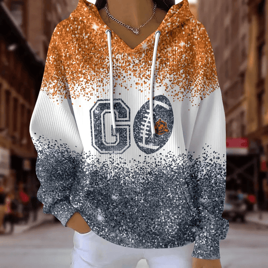 [TOUCHDOWN DEAL] NEW CUSTOMIZED NFL26 CCB CHICAGO BEARS RIBBED HOODIE & SWEATSHIRT