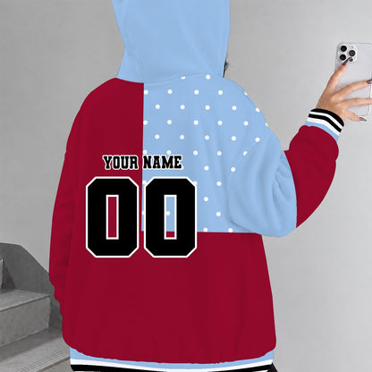 [GOAL DEAL] NEW CUSTOMIZED MLS26 CLR COLORADO RAPIDS ZIP HOODIE