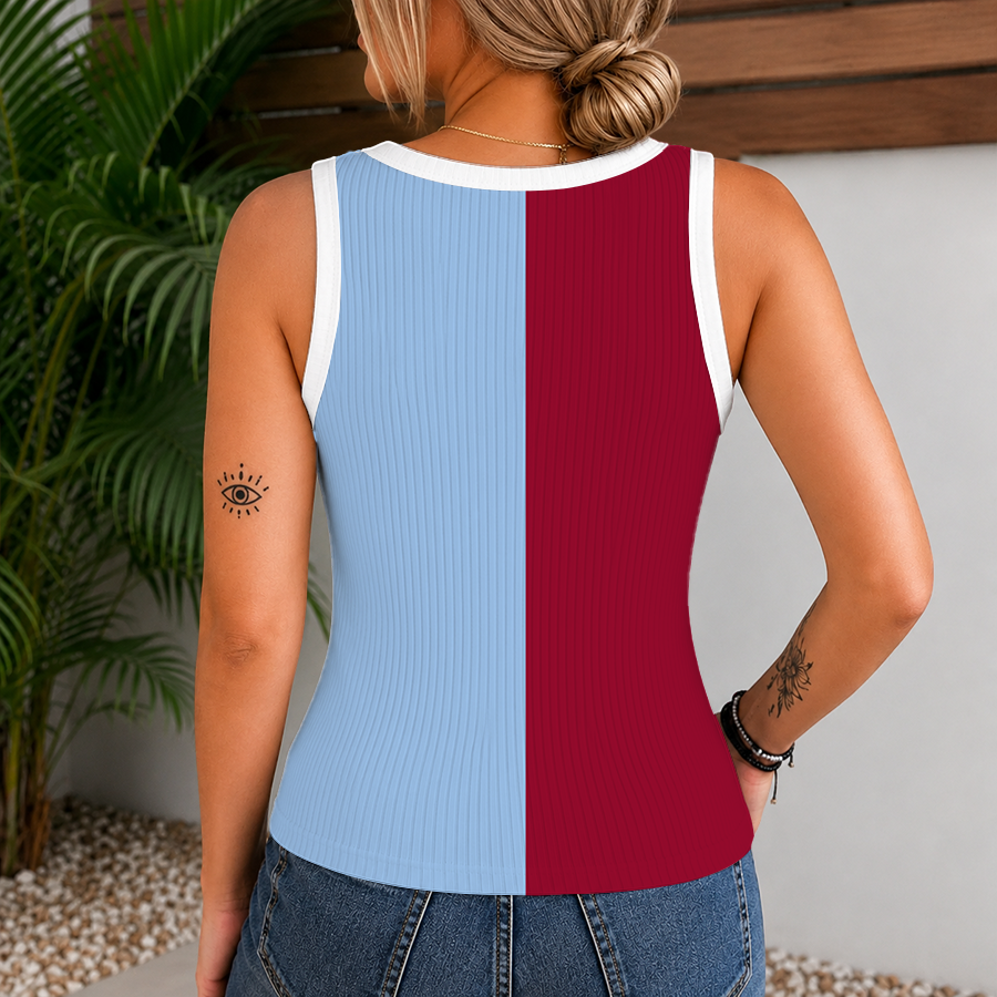 [GOAL DEAL] NEW CUSTOMIZED MLS26 CLR COLORADO RAPIDS V-NECK TANK TOP