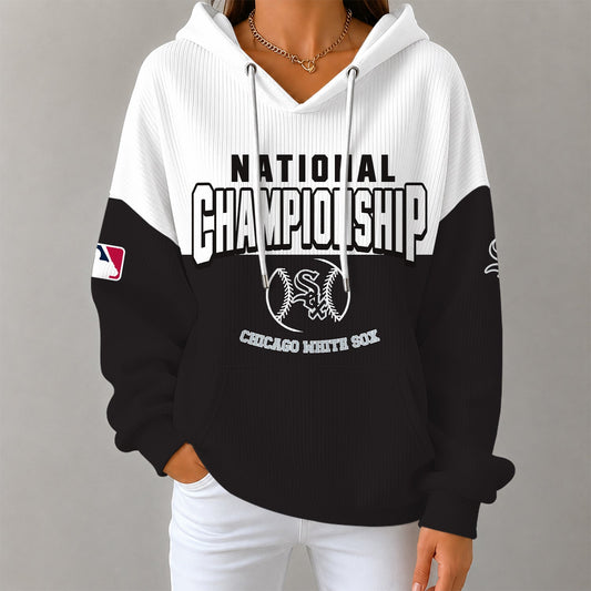 [HOMERUN DEAL] NEW CUSTOMIZED MLB26 CWS CHICAGO WHITE SOX RIBBED HOODIE & SWEATSHIRT