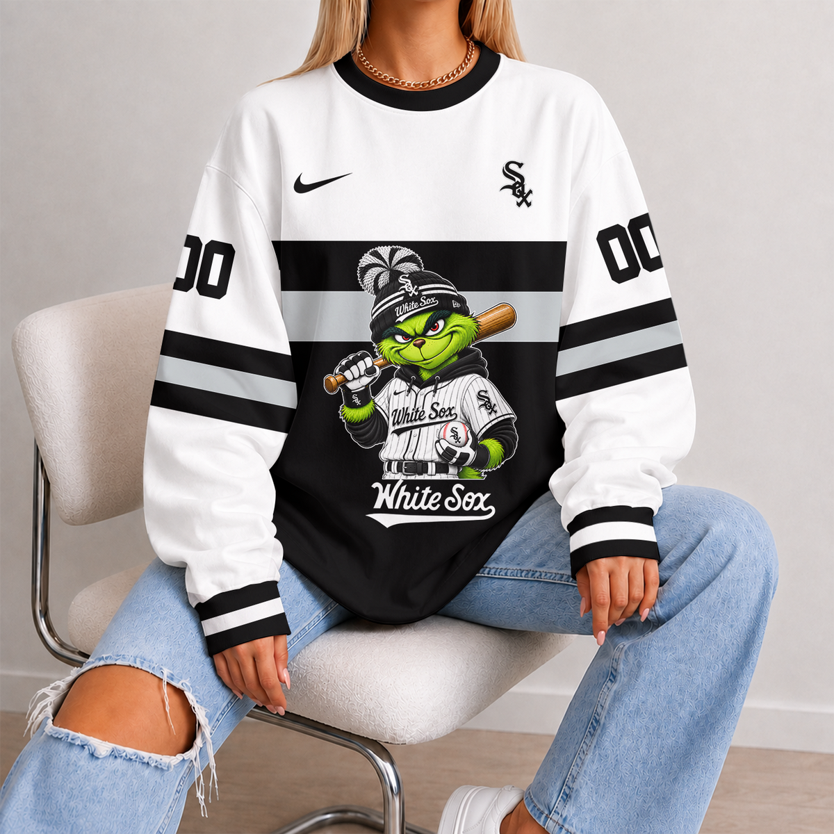[HOMERUN DEAL] NEW CUSTOMIZED MLB26 CWS CHICAGO WHITE SOX UNISEX SWEATSHIRT
