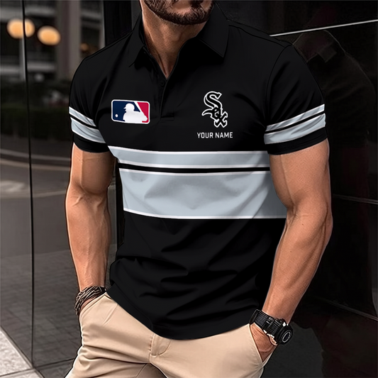 [HOMERUN DEAL] NEW CUSTOMIZED MLB26 CWS CHICAGO WHITE SOX POLO SHIRT
