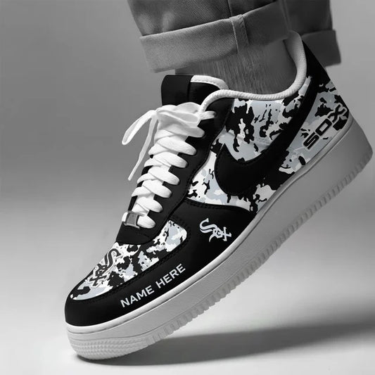 [HOMERUN DEAL] NEW CUSTOMIZED MLB26 CWS CHICAGO WHITE SOX AF1 SHOES