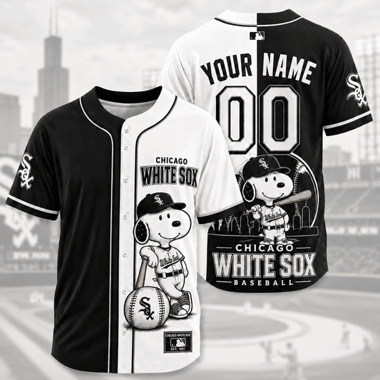 [HOMERUN DEAL] NEW CUSTOMIZED MLB26 CWS CHICAGO WHITE SOX BASEBALL JERSEY