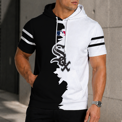 [HOMERUN DEAL] NEW CUSTOMIZED MLB26 CWS CHICAGO WHITE SOX SHORT SLEEVE HOODIE