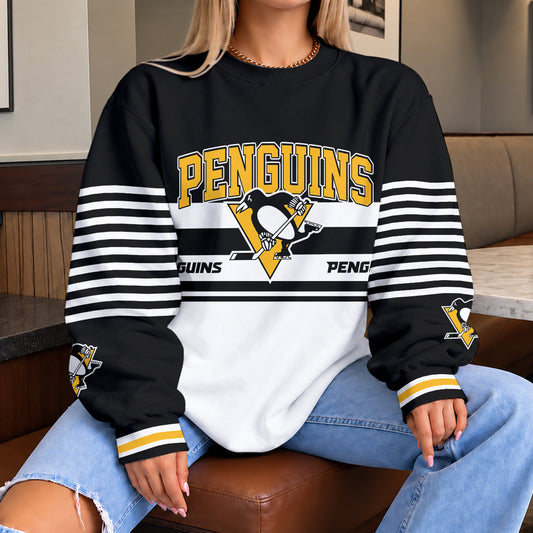 [PUCK DROP DEAL] NEW CUSTOMIZED NHL26 PBP THE PENGUINS UNISEX SWEATSHIRT