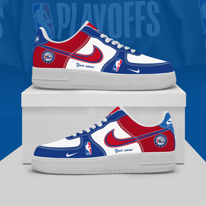 [HOT DEAL] NEW CUSTOMIZED NBA26 P76 PHILADELPHIA 76ERS AF1 SHOES