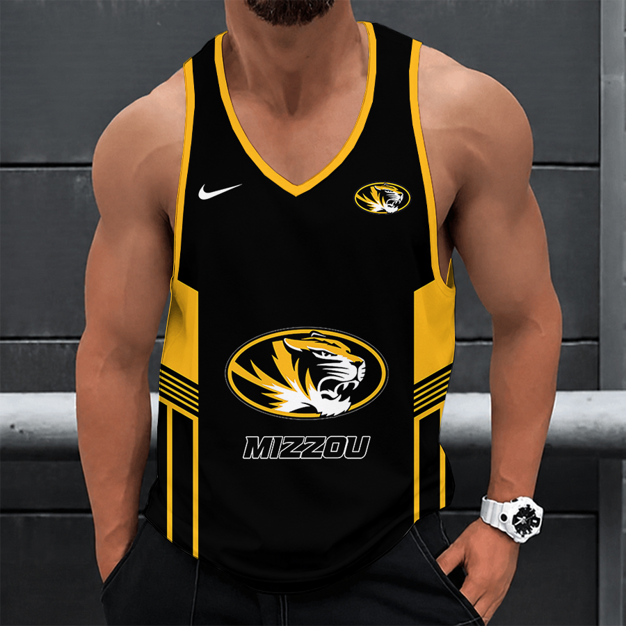 [TOUCHDOWN DEAL] NEW CUSTOMIZED NCAA FBS26 MST MISSOURI TIGERS UNISEX TANK TOP