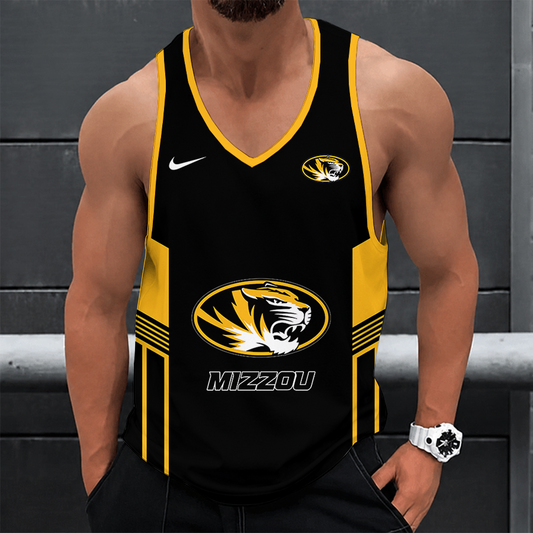 [TOUCHDOWN DEAL] NEW CUSTOMIZED NCAA FBS26 MST MISSOURI TIGERS UNISEX TANK TOP