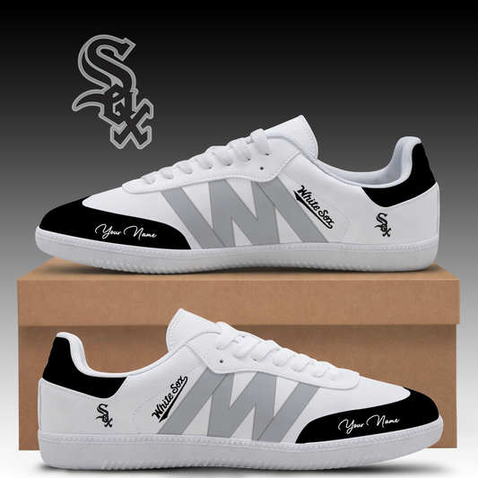 [HOMERUN DEAL] NEW CUSTOMIZED MLB26 CWS CHICAGO WHITE SOX CLASSIC SNEAKERS