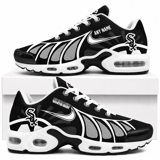 [HOMERUN DEAL] NEW CUSTOMIZED MLB26 CWS CHICAGO WHITE SOX AIR MAX PLUS SNEAKERS