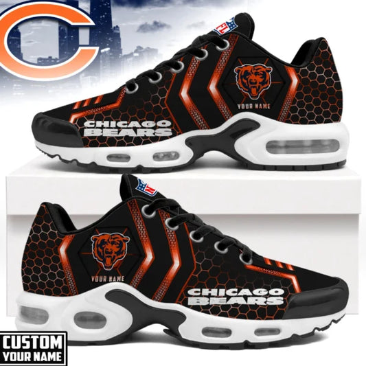 [TOUCHDOWN DEAL] NEW CUSTOMIZED NFL26 CCB CHICAGO BEARS AIR MAX PLUS SNEAKERS