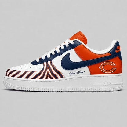 [TOUCHDOWN DEAL] NEW CUSTOMIZED NFL26 CCB CHICAGO BEARS AF1 SHOES